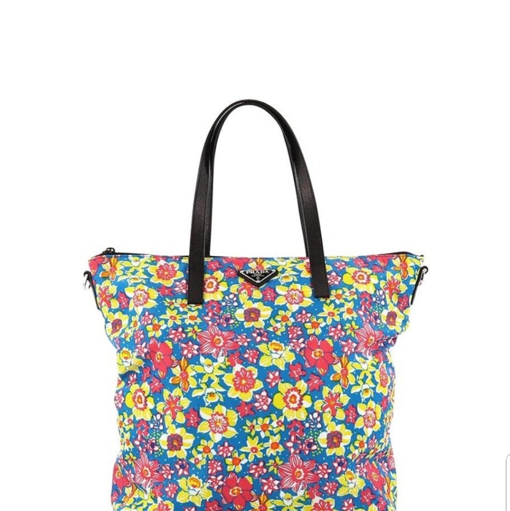 NWOT Prada Floral Tote